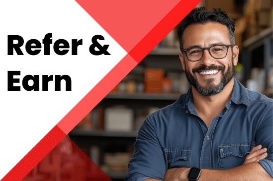 Q2 JFY25-26 Referral promo - Promotion Page image Pacific Gas customer referral promotion campaign graphic